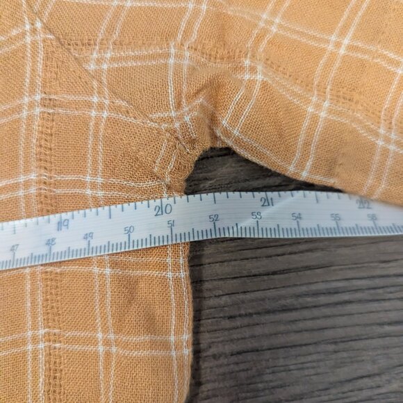 Men's The Normal Brand Yellow Short Sleeve Button-Up - Picture 4 of 6